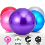 65cm Exercise Gym Yoga Ball Fitness Pregnancy Birthing Anti Burst Core Ball + Inflator Pump Sports Workout Massage Ball