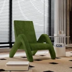 Medieval wabi-sabi style living room creative leisure single sofa chair personalized balcony bedroom lazy chair