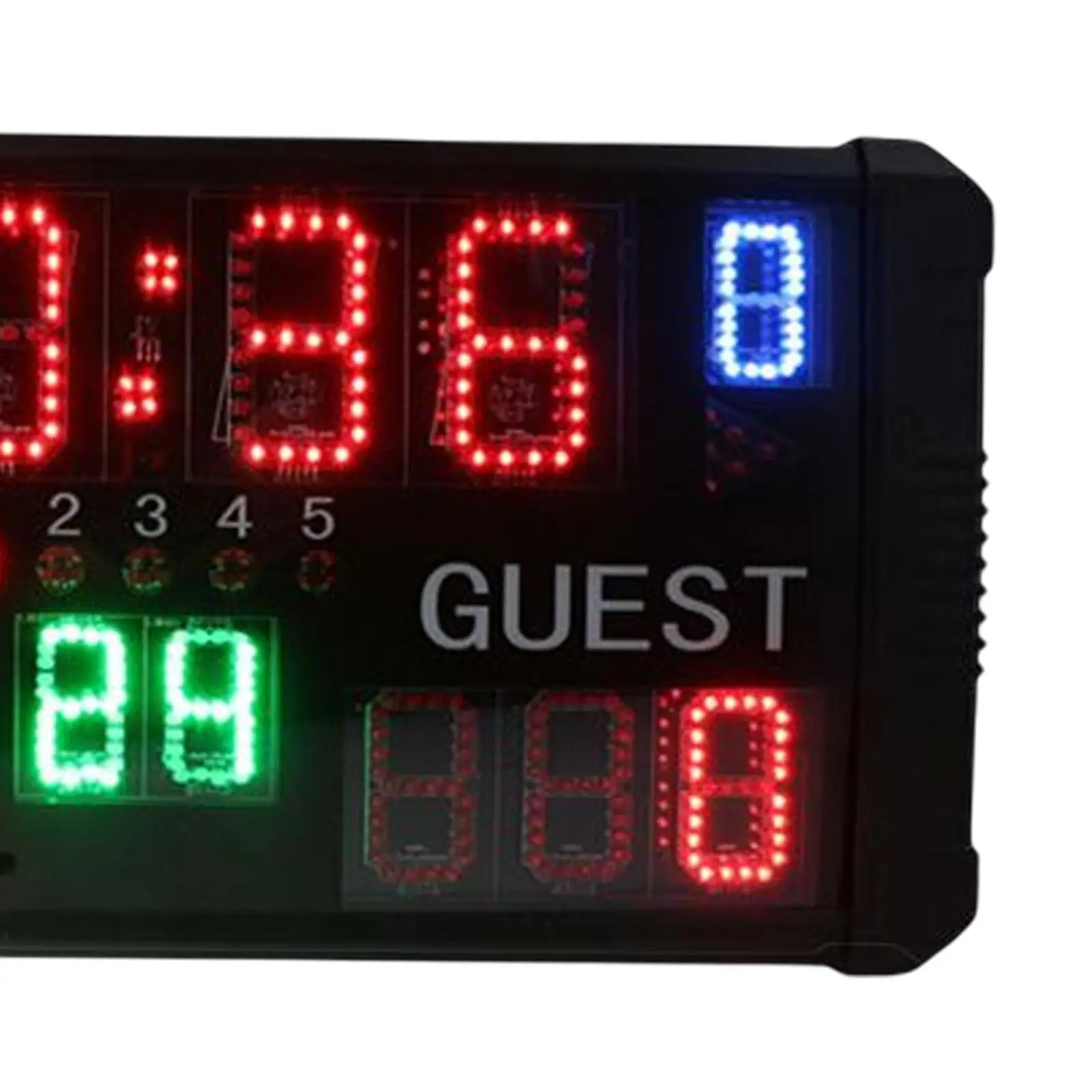 Electronic Digital Scoreboard Time Foul Count Indoor Basketball Scoreboard for Wrestling