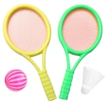 kf-S59904783292e44acbc239d0dc12578eb2-Children-Kit-Balls-Tennis-Racquet-Beginner-Badminton-Racket-Set-Badminton-Ball-Plastic-Racquet-Children-Outdoor