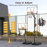 kf-Sbf0b12d105e4445884acb5b9b51bb256D-Basketball-Hoop-Outdoor-10ft-Height-Adjustable-Portable-Hoops-Goals-with-HDPE-Backboard-and-Wheels