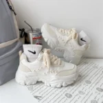 Thick soled height increasing shoes womens sport shoes women chunky platform sneakers women harajuku sneakers lolita