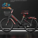 FJ Classic Mountain Bike Is 20 Inch Aluminum Alloy Folding Variable Speed Bicycle For Teenagers Suitable For Older Children 2024