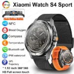 Xiaomi Watch S4, Bluetooth Phone Call, 1.53" AMOLED 466×466 pixel, Bluetooth 5.0 Blood Oxygen Heart Rate, Man/Woman Smart Watch