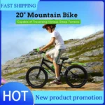 Child 7 Speed Bicycle 20" High Carbon Steel Kids Bike w/ Double Disc Brake Children High-Quality City Bike