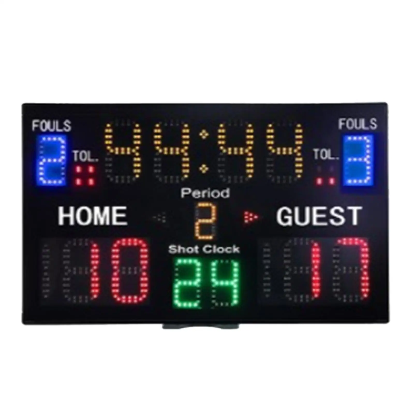 Indoor Basketball Scoreboard Timer Counter Wall Mounted Counting Time Electronic Digital Scoreboard Score Clock for Boxing Judo