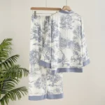 kf-S792d82d6199d4cf69be16a77d1ddf285N-Lisacmvpnel-Ice-Silk-Print-Fashion-Women-Pajama-Set-Long-Sleeve-Suit-Pajamas