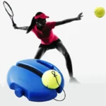 1set Tennis Trainer Professional Training Primary Tool Self-study Rebound Ball Exercise Tennis Ball Indoor Tennis Practice Tool
