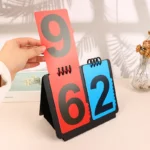 Sports Scoreboard Manual Score Flip Cards Score Counter For Baseball Coaches Tennis Ball Basketball Football Volleyball Sports