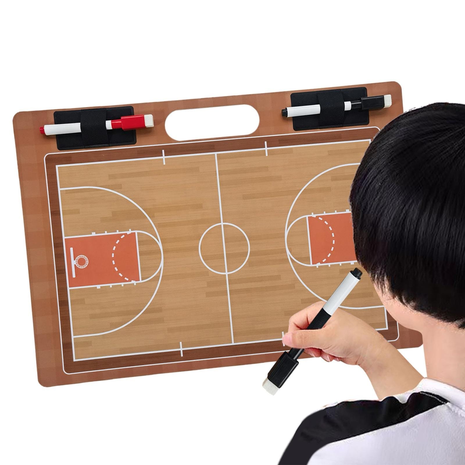 Basketball Coaching Boards Dry Erase Coaches Board Basket Ball Clipboard for Practice Basketball Coaching Boards Dry Erase Coaches Board Basket Ball Clipboard for Practice