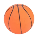 13cm Mini Size 1 Safe Rubber Basketball for Children - Indoor/Outdoor Inflatable Kids Sports Equipment