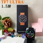 2024 New Watch 7 Ultra Men's Smart Watch AMOLED Bluetooth Call GPS Outdoor Sports Track Tracker Women's Smart Watch Flashlight