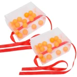 2 Sets -pong Ball Shake Box Prop Party Table tennis Game Prop Adults Interactive Game shaking box ball Family Team game Supplies