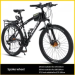 2025 New Mountain Bike 27.5-Inch 30 Speed Disc Brake Adult Student Riding With Riding Gift Package Bicycle