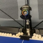 Table Tennis Automatic Launcher,Robot P6 PING PONG Training Machine, Automatic Tennis-Ball-Machine For 40mm, 40mm + Balls