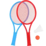kf-S59904783292e44acbc239d0dc12578eb2-Children-Kit-Balls-Tennis-Racquet-Beginner-Badminton-Racket-Set-Badminton-Ball-Plastic-Racquet-Children-Outdoor