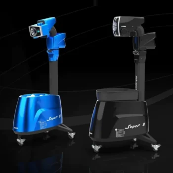 Table tennis serving machine, home floor-standing training, built-in 48 modes, automatic table tennis serving machine