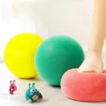 Foam Silent Basketball Low Noise Indoor Activities Indoor Training Ball Easy to Grip Lightweight Bouncing Basketball Kids