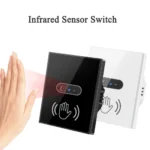 kf-S63c3eef51ea34e65905e886b819341e1T-Infrare-Wall-Smart-Light-Switch-IR-Sensor-No-Need-Touch-EU-Glass-Screen-Panel-Switch-Electrical