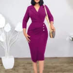 kf-S66c70217aa84441d89b73ede7dbadc8f3-New-European-and-American-women-slim-professional-skirt-ladies-suit-collar-button-dress