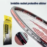 Transparent Invisible Badminton Racket Head Edge Protector Tape Self Adhesive Anti Paint Off Wear Resistant Protective Sticker