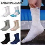 Professional Basketball Socks Sport For Kids Men Outdoor Cycling Climbing Running Fast-drying Breathable Adult Non-Slip Soc A1A7