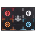 Basketball Training Footstep Mat for Kids Under 150cm Height Home Practice Point Reminder