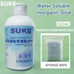 SUKE Table Tennis Glue 260ML Water Glue for Table Tennis Racket Ping Pong Bat ITTF Approved Professional Accessories Adhesives