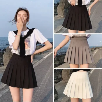 2024 New Golf Skirt Women High Waist Summer Running Outdoors Tennis Sport Skirt Pockets Fitness Casual Shorts Short Skirt