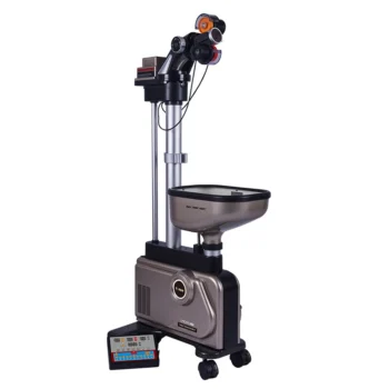 Full Intelligent Table Tennis Tee Machine Upgraded Version V-989 New Version of Home Trainer Floor-to-ceiling Touch Screen