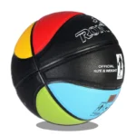 Standard Size 5 Size 7 Basketball PU Leather Wear-resistant Moisture Absorbing High Elastic Practicing Basketball for Kids Adult