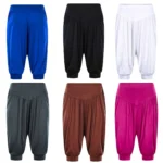 kf-S3cb48d1be1454ec4ba9396365011f669Y-New-Calf-length-Yoga-Pants-Female-Running-Pants-Large-Size-Loose-High-Waist-Modal-Sport-Fitness