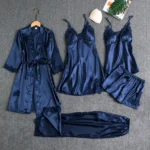 kf-Safafea9b155c473ab14667753fc021e75-5pcs-Silk-Robe-Sleep-Suit-Womens-Lace-Satin-Pajamas-Gown-Set-V-Neck-Cami-Nighties-Wear
