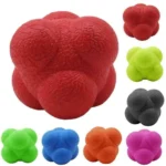 Hexagonal Reaction Ball Fitness Sport Speed Agility Reflexed Skills Training Unpredictable Reaction Ball Exercise Training Ball
