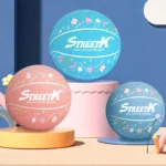 Children Size 3/4 Basketball Rubber Wearproof Non-slip Kindergarden Training Ball High Elastic Kid Indoor Outdoor Use Basketball