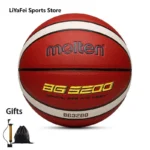 BG3200 Molten Size 7 Man Basketballs Soft Touch Match Training Standard Basketball Outdoor Indoor Balls 2023 New Free Gifts