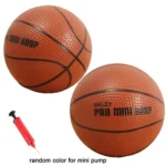 Small PVC Basketball, Perfect for Mini Hoop Basketball, 5 inches, 2 Packs