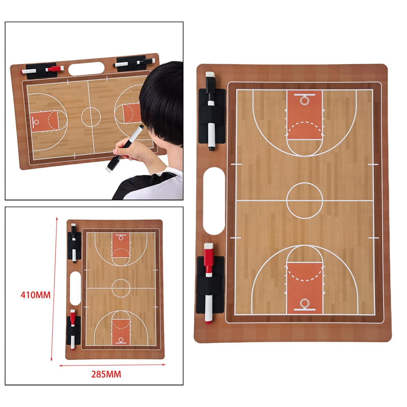 Basketball Coaching Board Coaches Board Gym White Board Clipboard Dry Erase