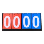 Basketball Training or Competition Scoreboard Clear Printing Easily Read Scoreboard for Knowledge Contest Scoring