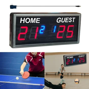 Electronic Scoreboard Digital Scoreboard Digital Tabletop Score Board For Basketball Snooker Tennis Football Team Sports