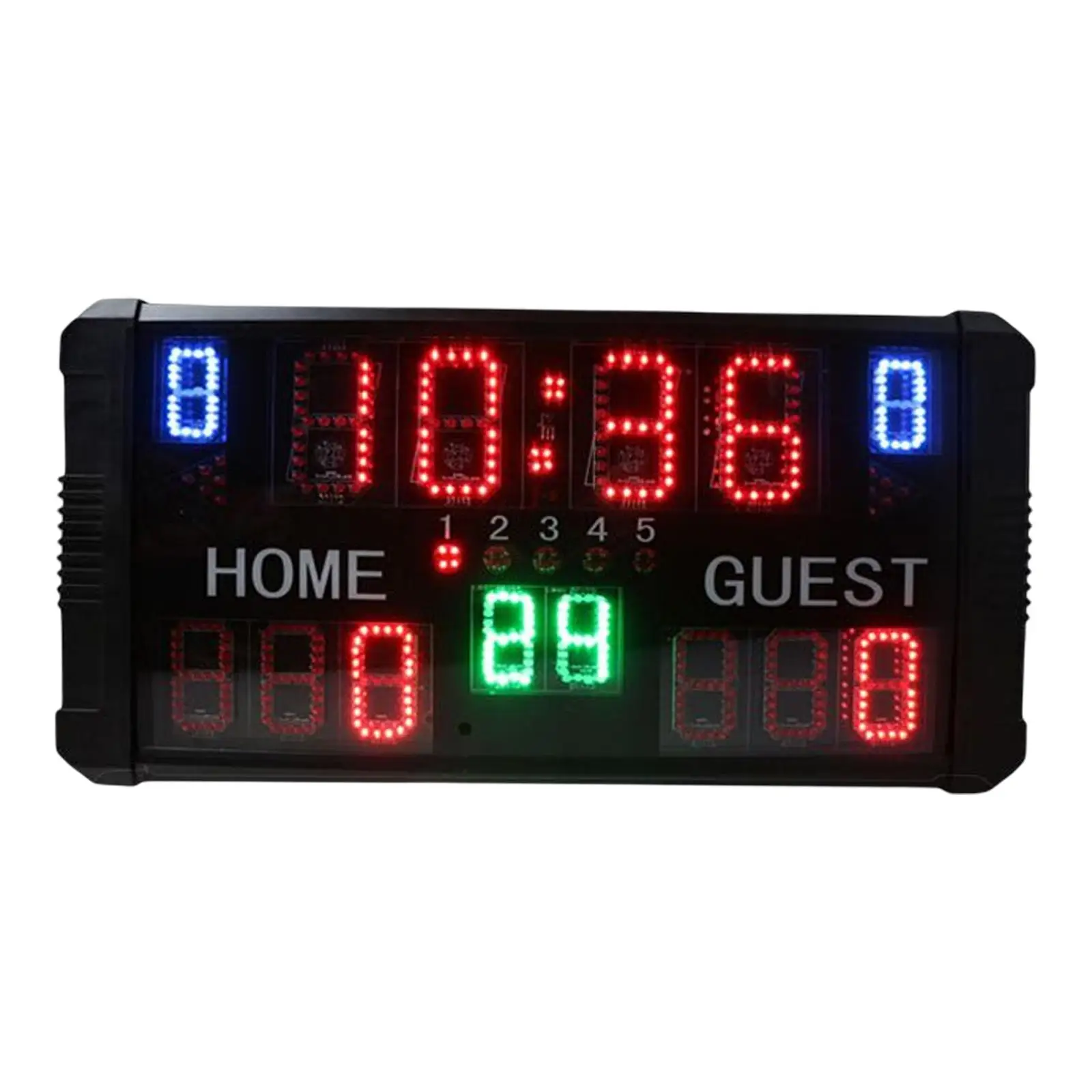Electronic Digital Scoreboard Time Foul Count Indoor Basketball Scoreboard for Wrestling