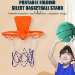 kf-S0863ef808f8144ae815c3fd470e0e68aK-Indoor-Basketball-Frame-With-Non-Perforated-Wall-Mounted-Adjustable-Basketball-Frame-Silent-Ball-Throwing-Basketball-Frame