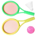 kf-S59904783292e44acbc239d0dc12578eb2-Children-Kit-Balls-Tennis-Racquet-Beginner-Badminton-Racket-Set-Badminton-Ball-Plastic-Racquet-Children-Outdoor
