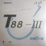 Original SANWEI T88 III (T88-3) Table Tennis Rubber (Half-sticky, loop) with Sponge Pimples In SANWEI Ping Pong Rubber