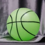 Glow In dark Basketball Children PVC Glowing Basketball Illuminated Reflective Toddler Bouncy Balls for kids Night Playing