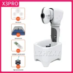 Table Tennis Robot Ping Pong Ball Machine 60W Regulation Ping Pong Balls Automatic Table Tennis Training Machine for Training