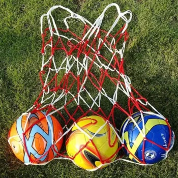 1pcs 10 Balls Carry Net Bag Outdoor Sporting Soccer Portable Equipment Ball Net Basketball Volleyball Bag Net Sports Z8G8