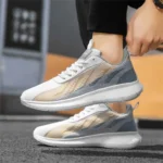 Bicolor Size 39 Jogging Shoes For Men Running Beige Trainers Volleyball Sneakers Sport 2024g Sabot Minimalist Foreign
