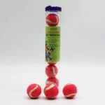 Tennis ball 38mm Miniature tennis ball Pet Tennis cats balls Small tennis dog ball 6cps Pet training ball S number pet ball