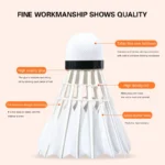 kf-See3522a1c6a44f6195f227e96cef5ac6j-12Pcs-Professional-Badminton-Balls-white-Goose-Feather-Shuttlecock-Stable-Training-Sport-Badminton-Ball-Sport-Accessories